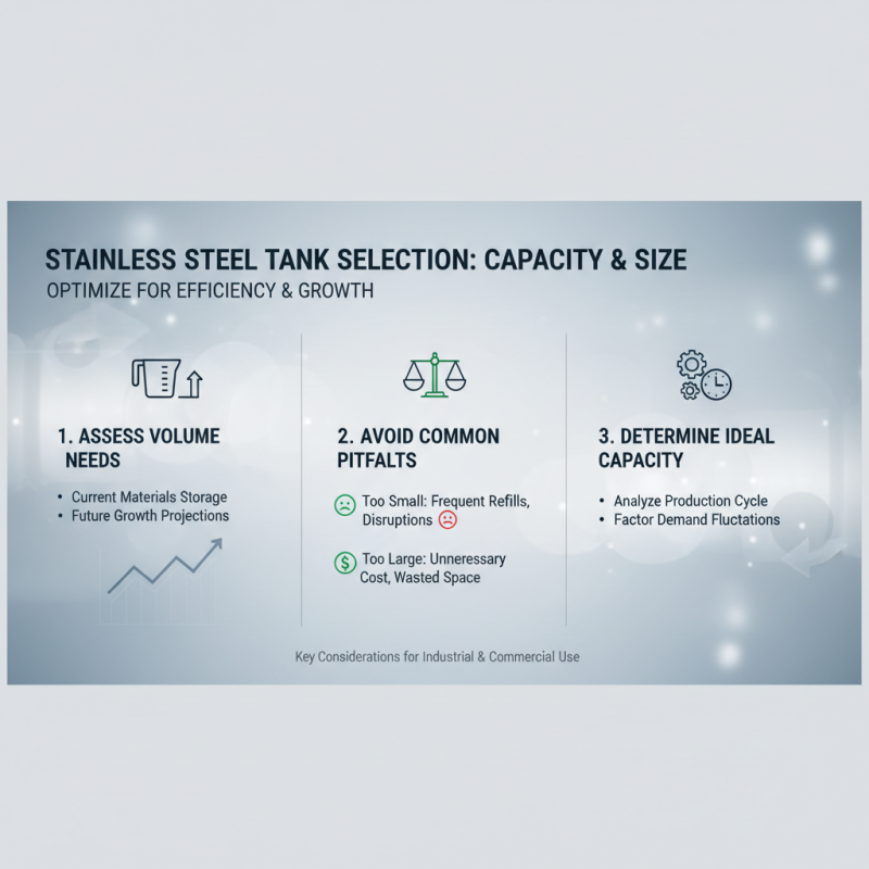 How to Choose the Right Stainless Tank for Your Needs and Applications