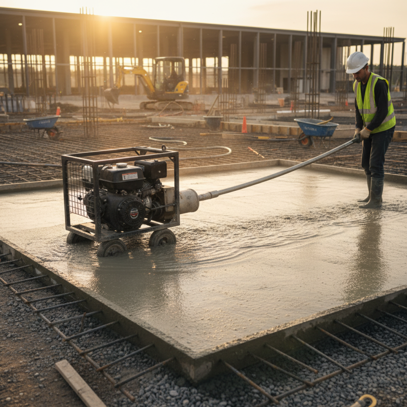 Why You Should Choose a Diesel Concrete Vibrator for Your Construction Needs