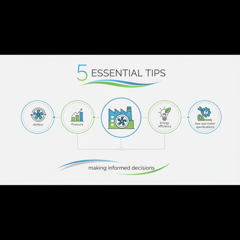 5 Essential Tips for Choosing the Right Centrifugal Fan for Your Needs
