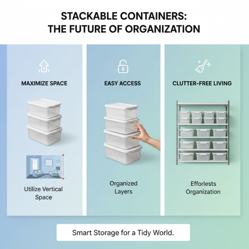 Why Are Stackable Containers Essential for Efficient Storage and Organization