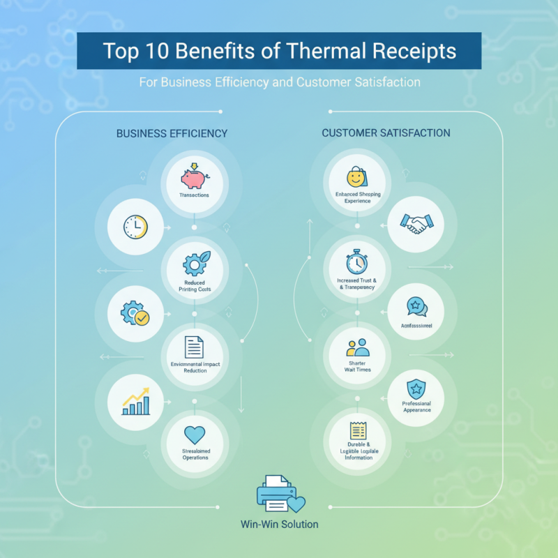Top 10 Benefits of Thermal Receipts for Business Efficiency and Customer Satisfaction