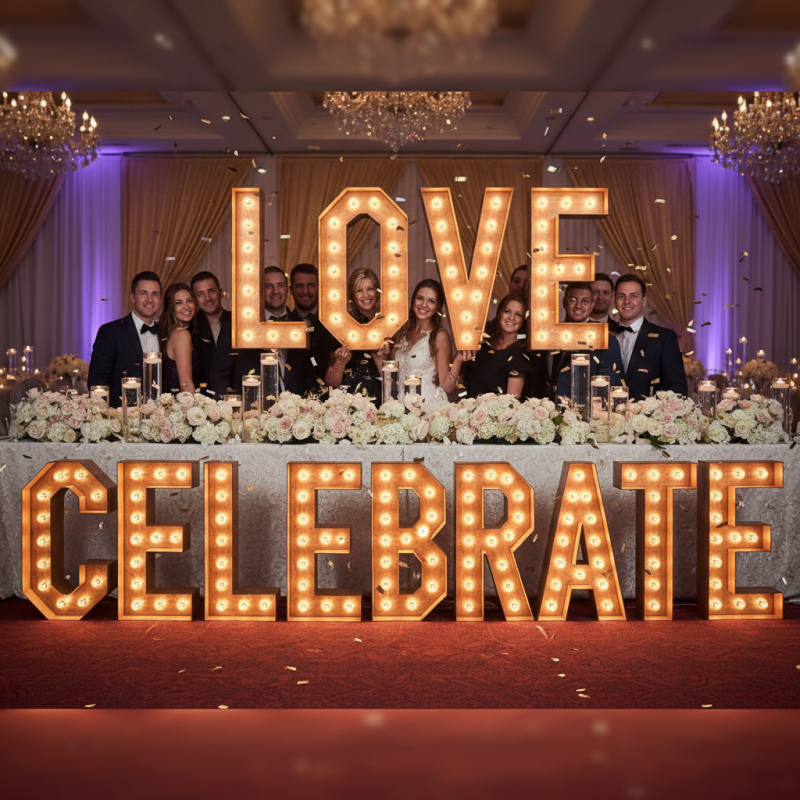 Why Choose Marquee Letters for Your Next Event Decoration Ideas