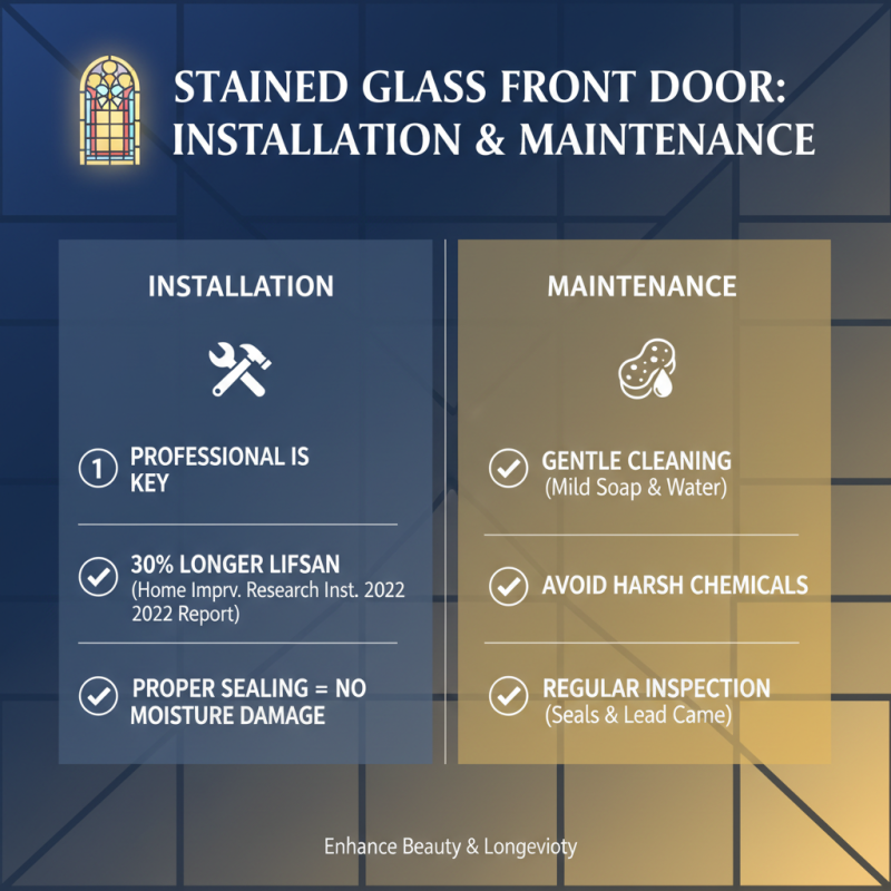 How to Choose the Perfect Stained Glass Front Door for Your Home