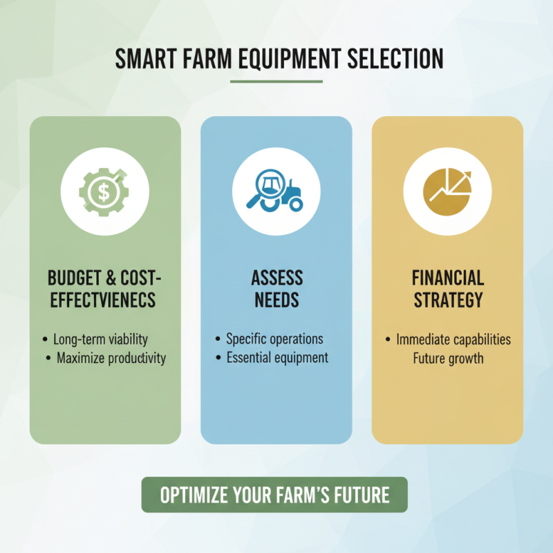 How to Choose the Right Farm Equipment for Your Agricultural Needs