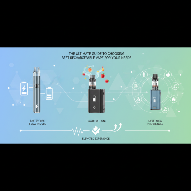 The Ultimate Guide to Choosing the Best Rechargeable Vape for Your Needs
