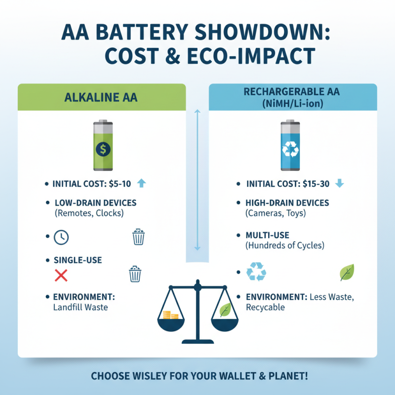 What is the Difference Between AA Alkaline Batteries and Other Battery Types