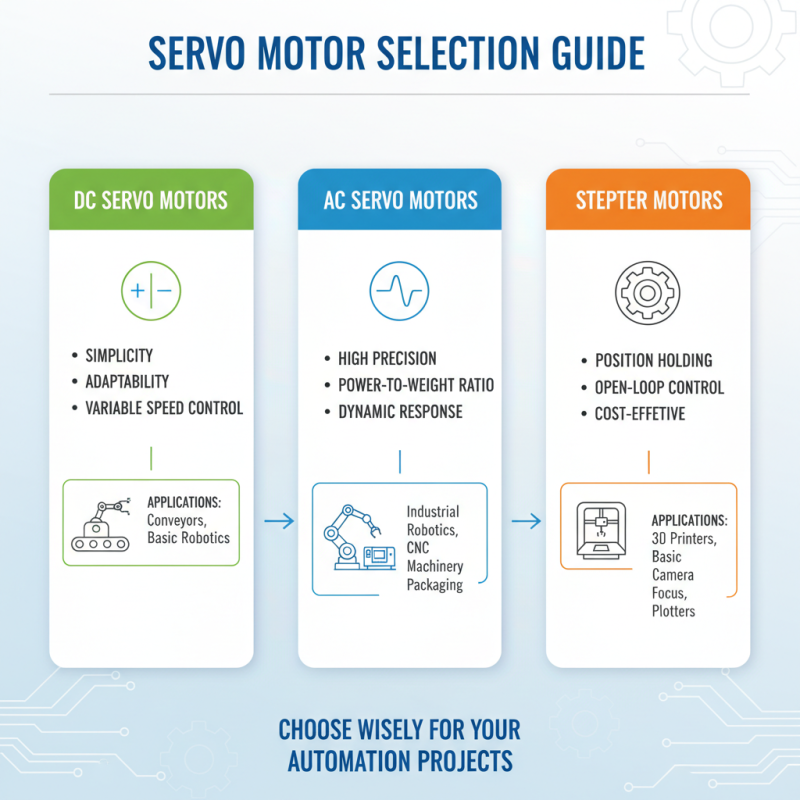 How to Choose the Right Servo Motor for Your Automation Projects