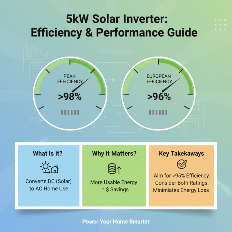 How to Choose the Best 5kw Solar Inverter for Your Home Installation