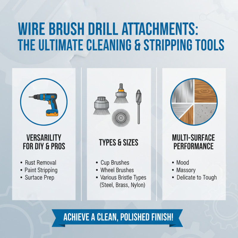 Top 10 Wire Brush Drill Attachments for Efficient Cleaning and Stripping