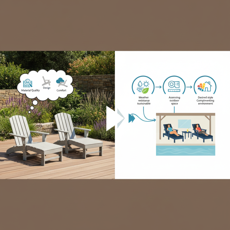 How to Choose the Best Polywood Lounge Chairs for Your Outdoor Space