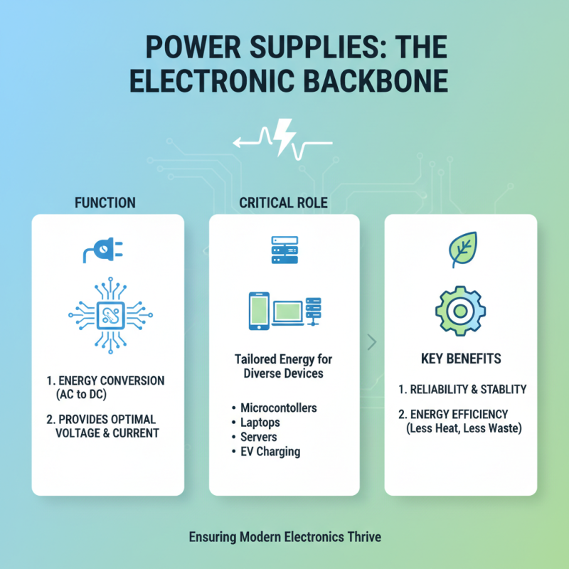 Why are Power Supplies Important for Your Electronic Devices and Projects