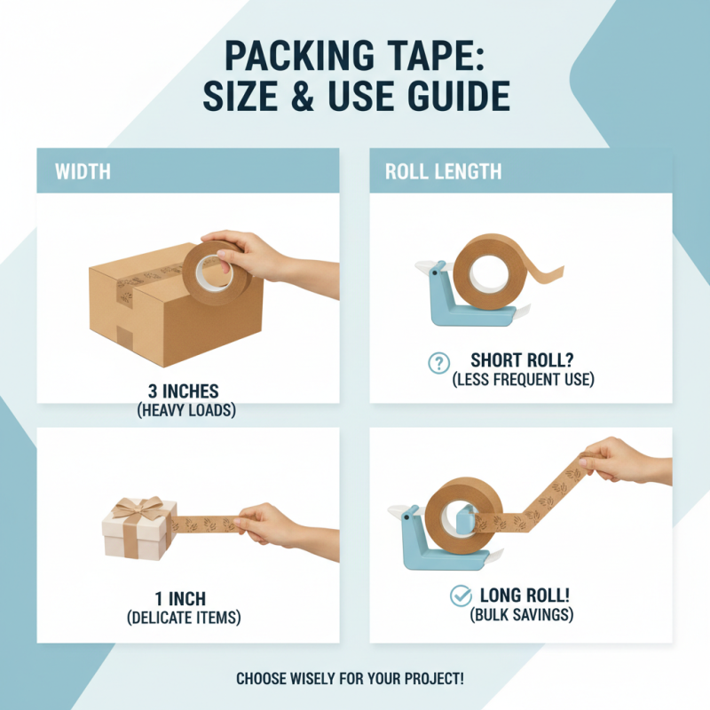 How to Choose the Best Printed Paper Packing Tape for Your Needs