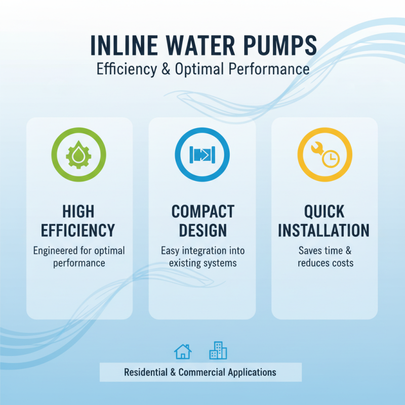 Why You Should Choose an Inline Water Pump for Your Water System Needs