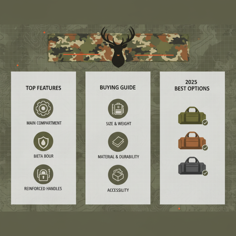 Top Hunting Duffle Bags for 2025 Best Features and Buying Guide