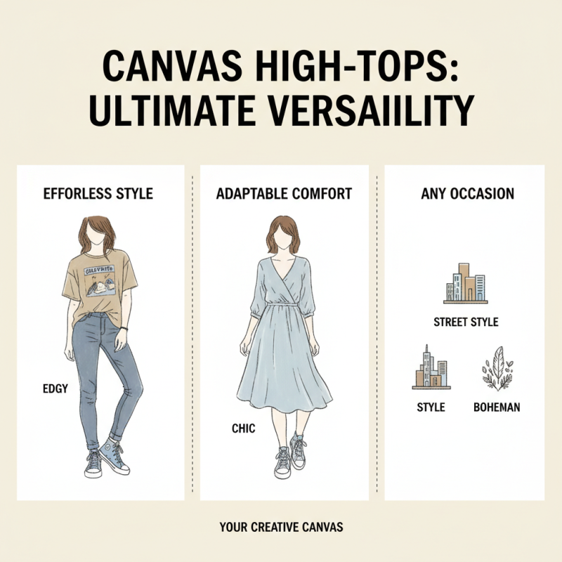 Why Canvas High Top Shoes Are a Must Have for Your Wardrobe This Season