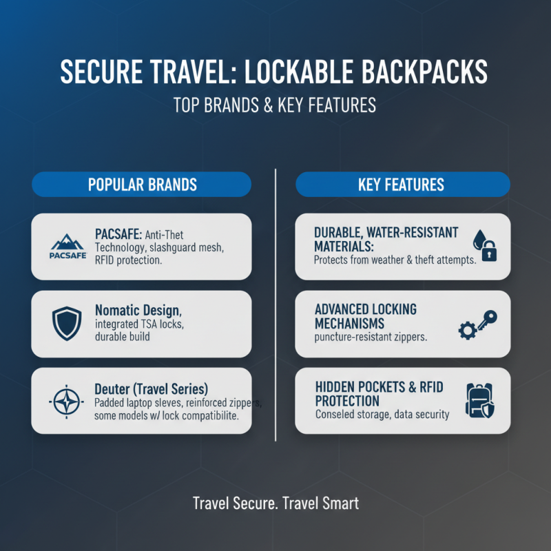 Ultimate Tips for Choosing the Best Lockable Backpack for Secure Travel