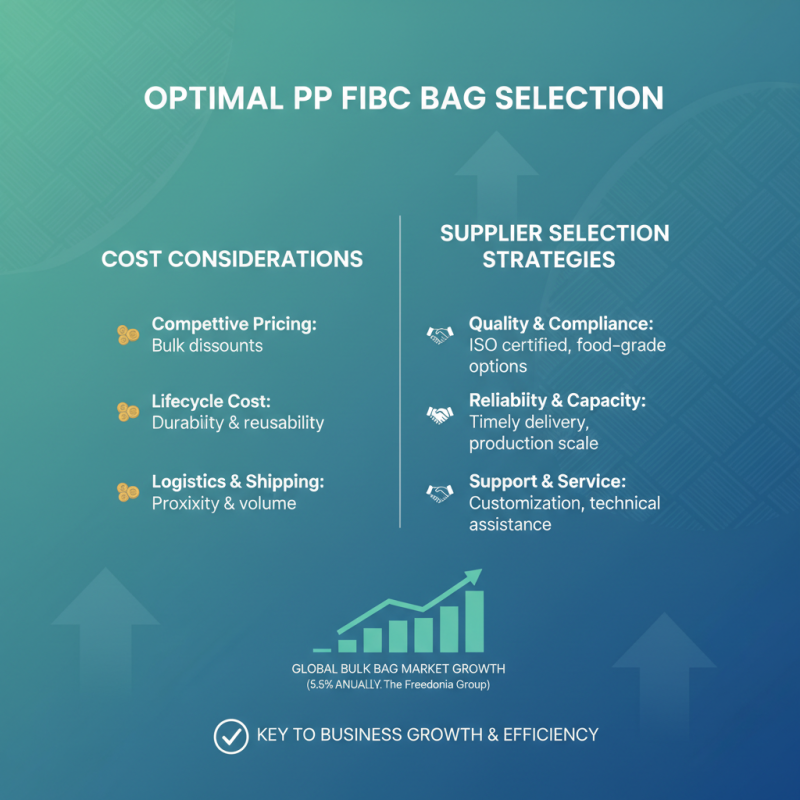 How to Choose the Best PP FIBC Bags for Your Business Needs