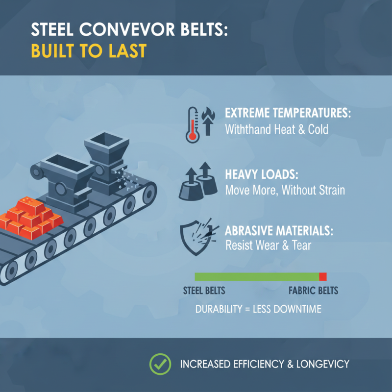 Top Benefits of Using Steel Conveyor Belts in Industrial Applications
