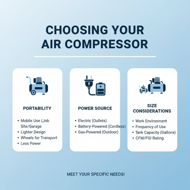 How to Choose the Right Air Compressor for Your Needs and Applications