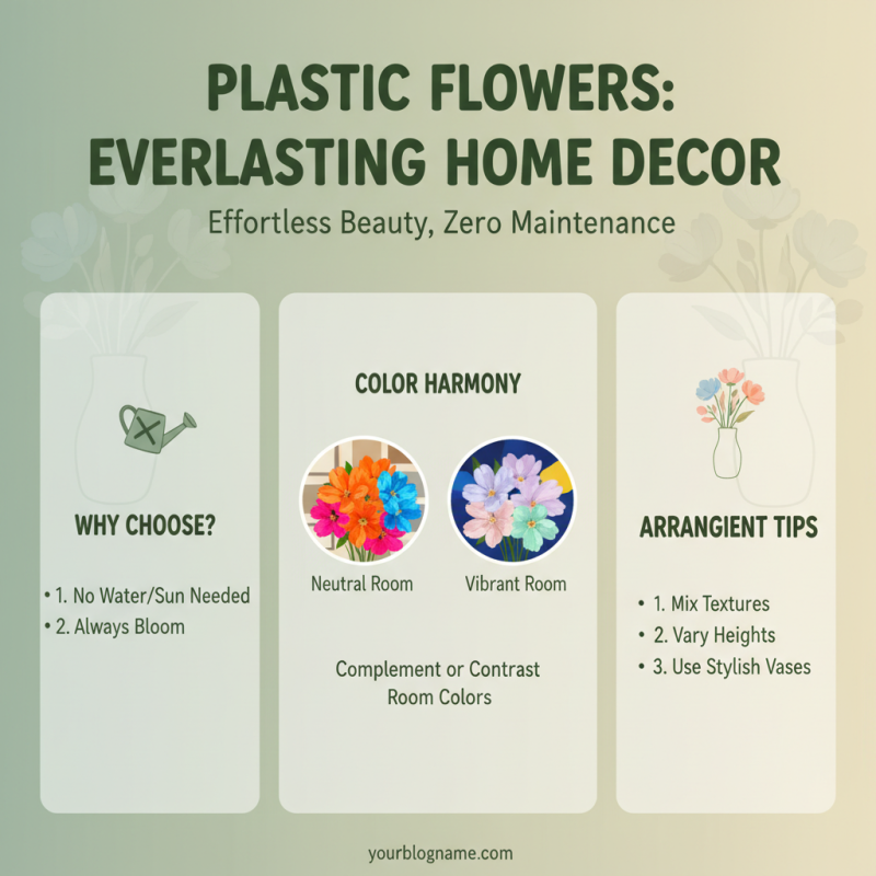 How to Choose the Best Plastic Flowers for Your Home Decor Needs
