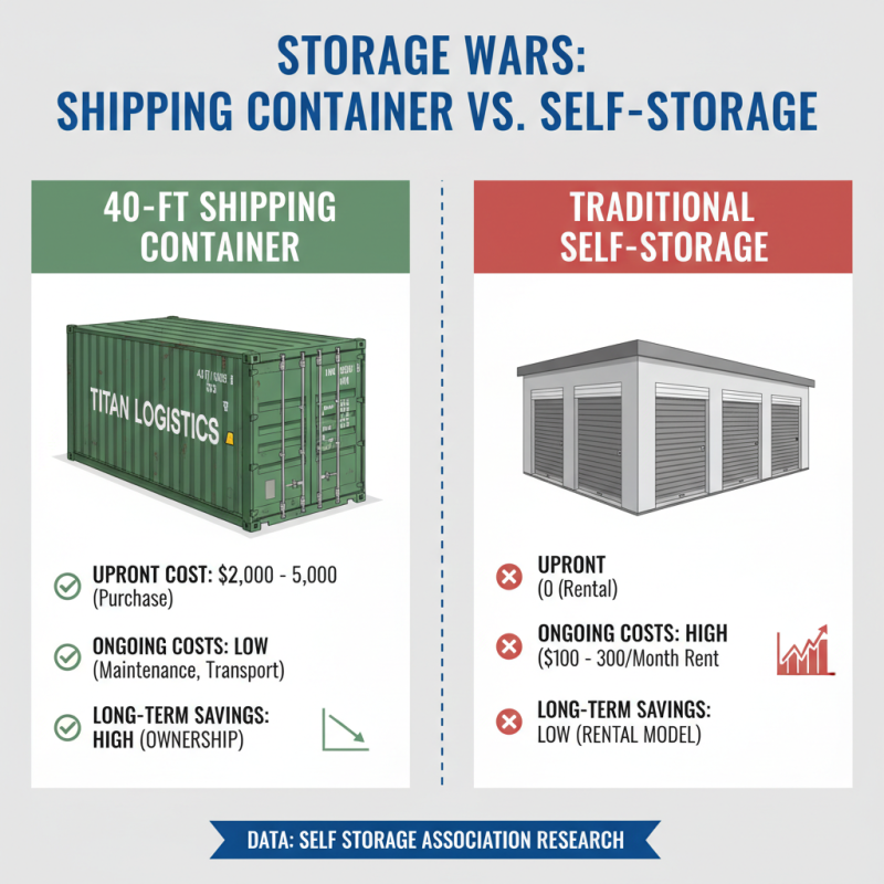Top Benefits of Using a 40 ft Shipping Container for Your Storage Needs