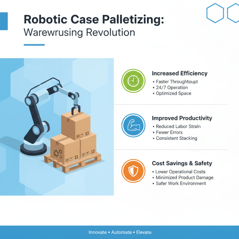 Top Benefits of Robotic Case Palletizing for Modern Warehousing Operations