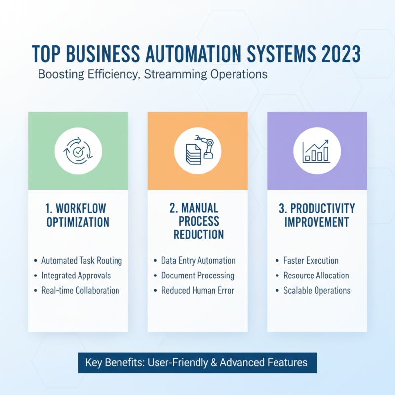 Top 10 Automation Systems for Efficient Business Operations in 2023