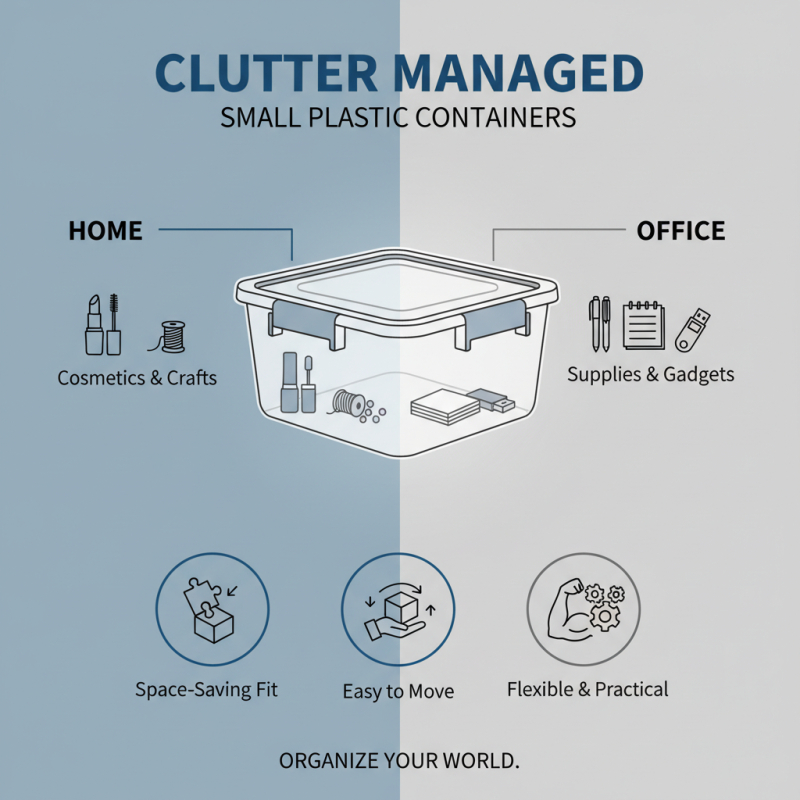 Top 10 Small Plastic Containers for Organizing Your Home and Office
