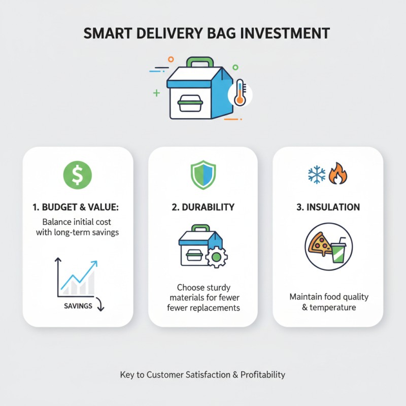 How to Choose the Best Delivery Bag for Your Food Business Needs