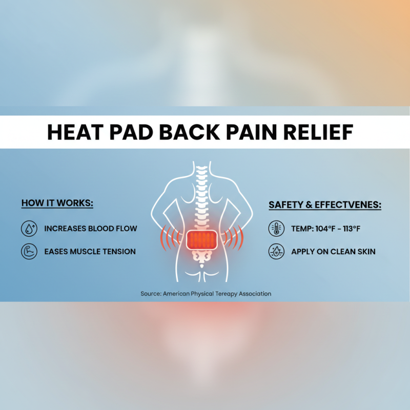Top 10 Effective Heat Pads for Back Pain Relief You Need to Try