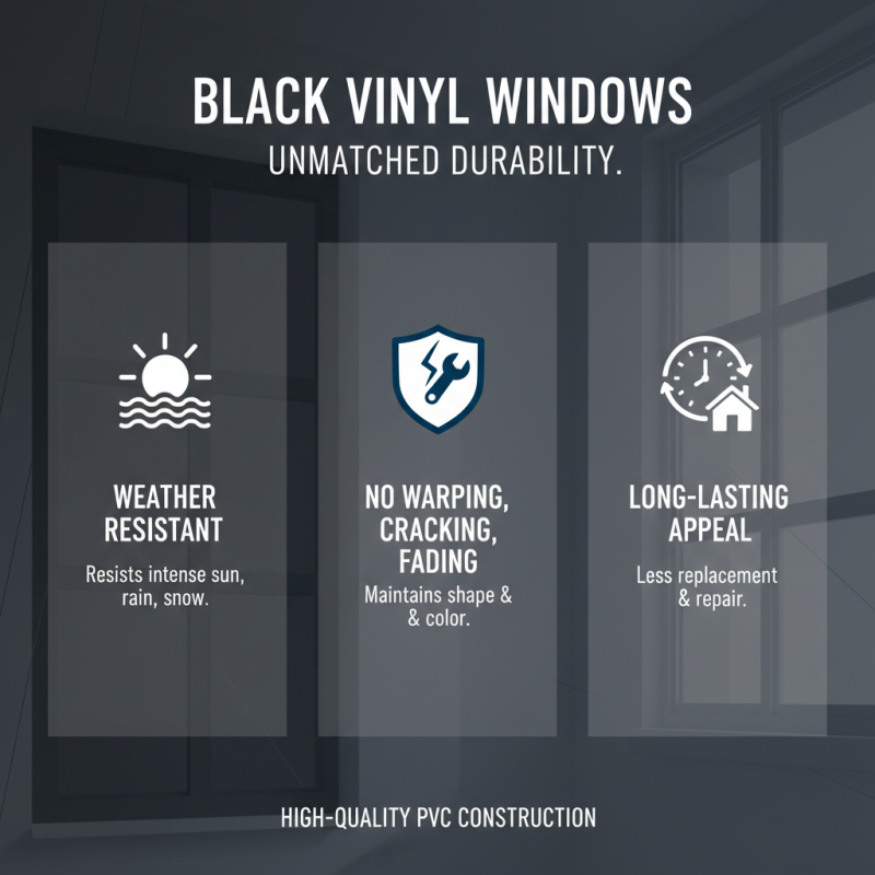 What is the Benefits of Black Vinyl Windows for Your Home