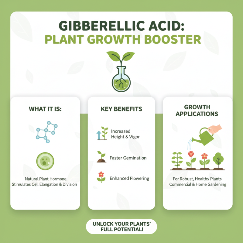 Why Should You Consider Gibberellic Acid for Your Plant Growth Needs