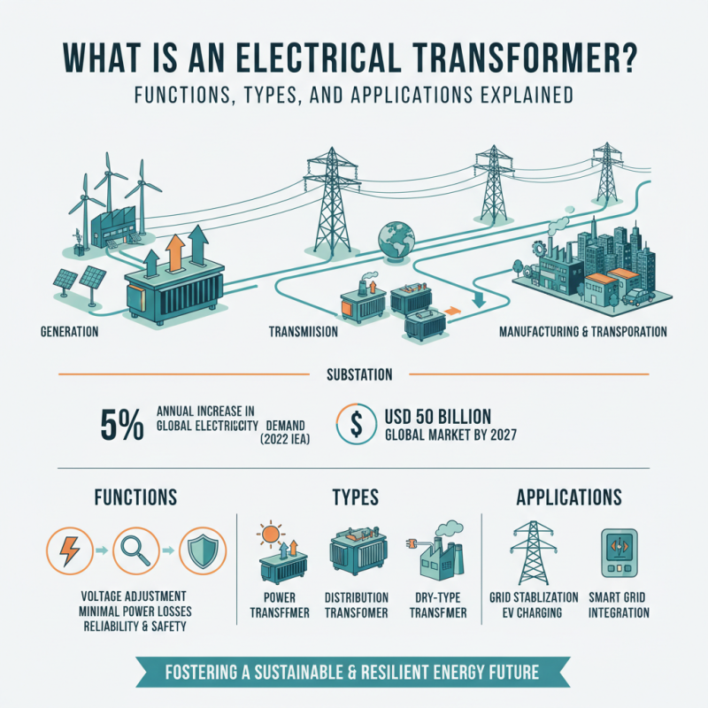 What is an Electrical Transformer? Functions, Types, and Applications Explained