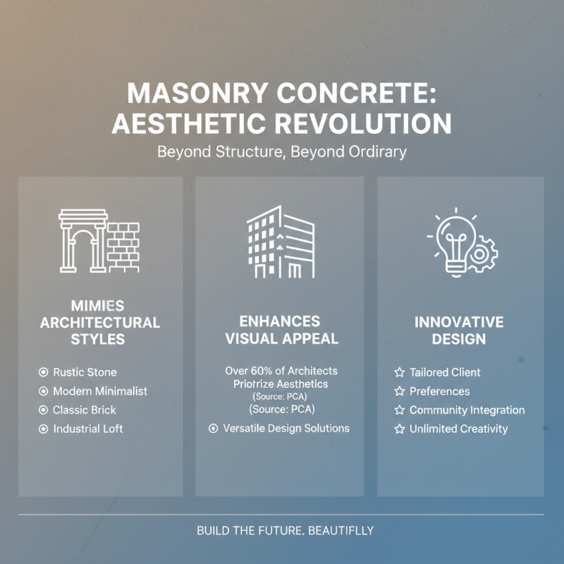 Top Benefits of Using Masonry Concrete for Your Construction Projects