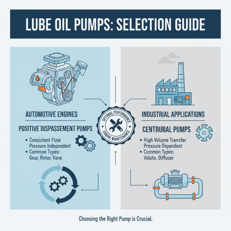 How to Choose the Right Lube Oil Pump for Your Engine Maintenance Needs
