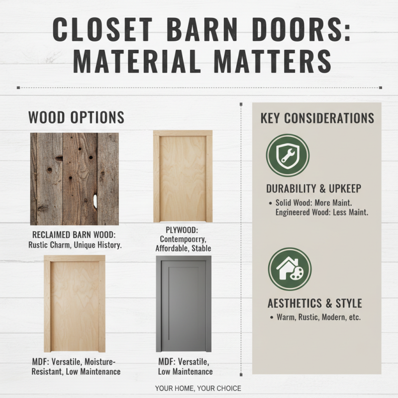 10 Best Barn Doors for Closets: Maximize Space and Style in Your Home