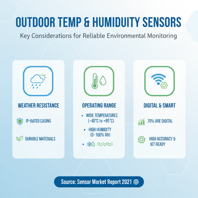What is the Best Temperature and Humidity Sensor for Outdoor Use