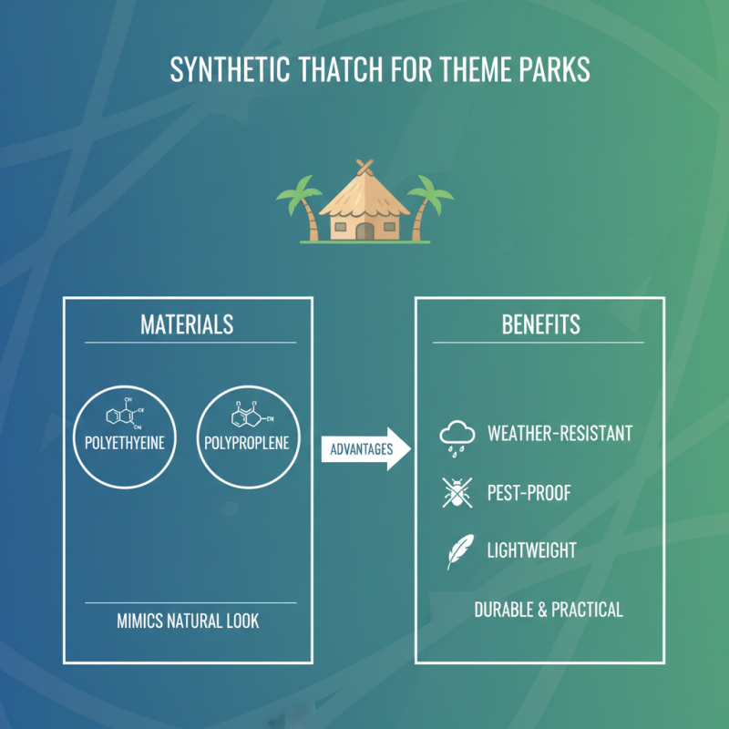 What is Theme Park Synthetic Thatch and Its Benefits for Attractions