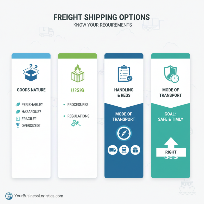 How to Choose the Best Freight Shipping Options for Your Business Needs