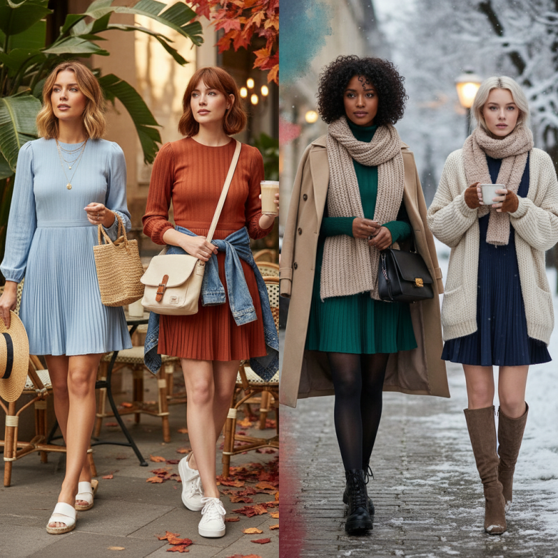 How to Style a Mini Pleated Dress for Every Occasion and Season