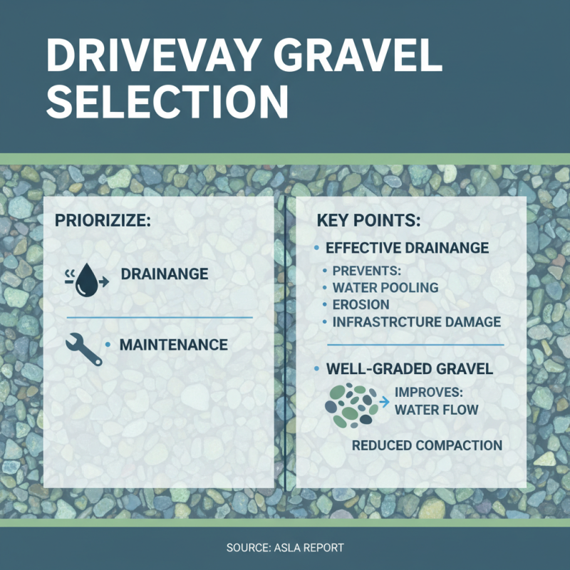 How to Choose the Best Driveway Gravel for Your Home Improvement Project