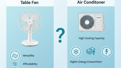 Why Choose a Table Fan Over an Air Conditioner for Your Home?