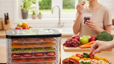 Top 10 Benefits of Using a Fruit Vegetable Dryer for Healthy Living