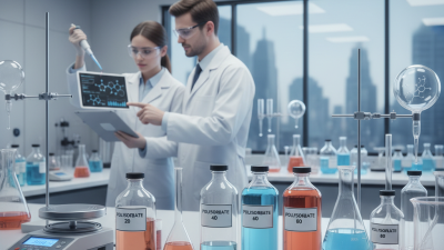 2025 How to Choose the Right Polysorbate Emulsifiers for Your Formulations