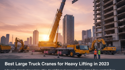 Best Large Truck Cranes for Heavy Lifting in 2023