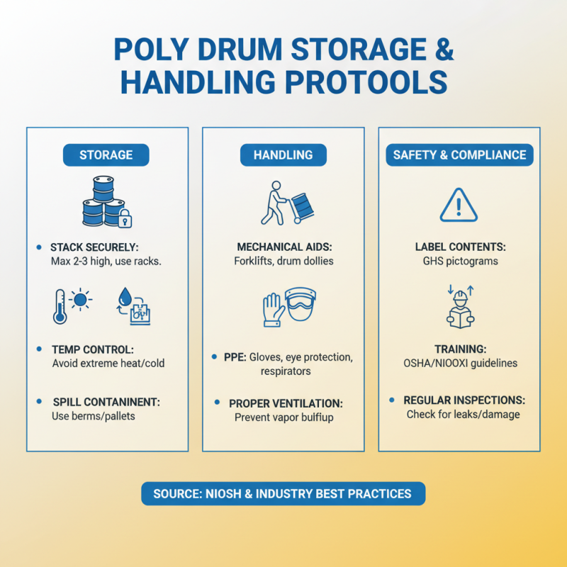 Top Uses and Benefits of Poly Drums in Industrial and Commercial Applications
