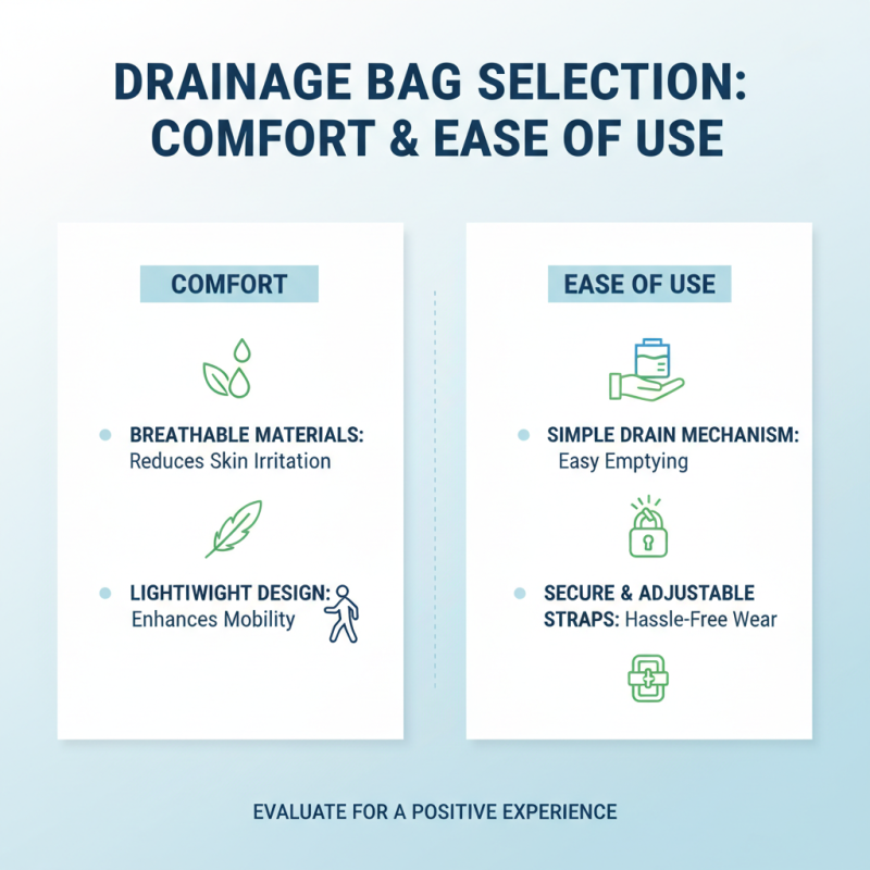 How to Choose the Right Drainage Bag for Your Needs