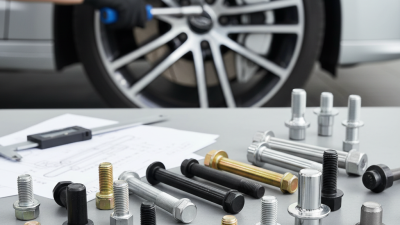 How to Choose the Right Wheel Bolt for Your Vehicle: A Complete Guide
