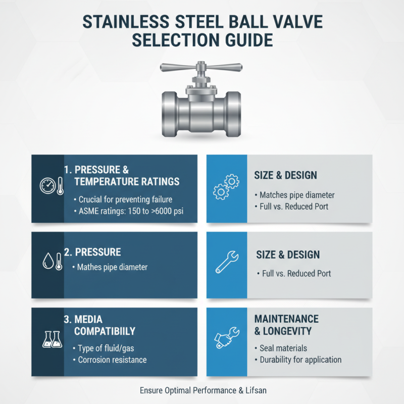 How to Choose the Right Stainless Steel Ball Valve for Your Needs