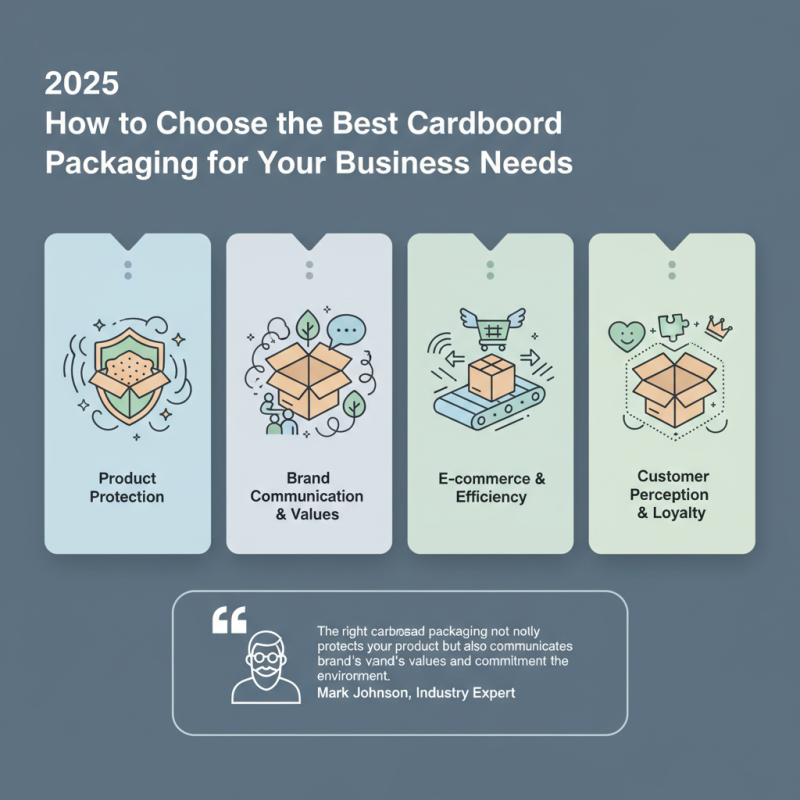 2025 How to Choose the Best Cardboard Packaging for Your Business Needs